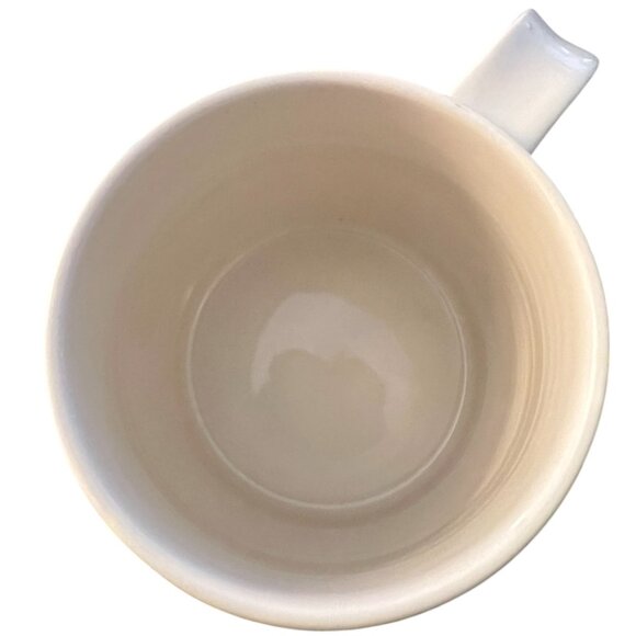 ANTHROPOLOGIE Starla M Halfmann Letter M Monogram Floral Mug Coffee Cup 14 oz - Picture 10 of 15